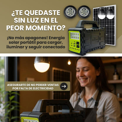 Estacion Carga solar Portatil