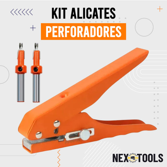 KIT DE ALICATES PERFORADORES PREMIUM